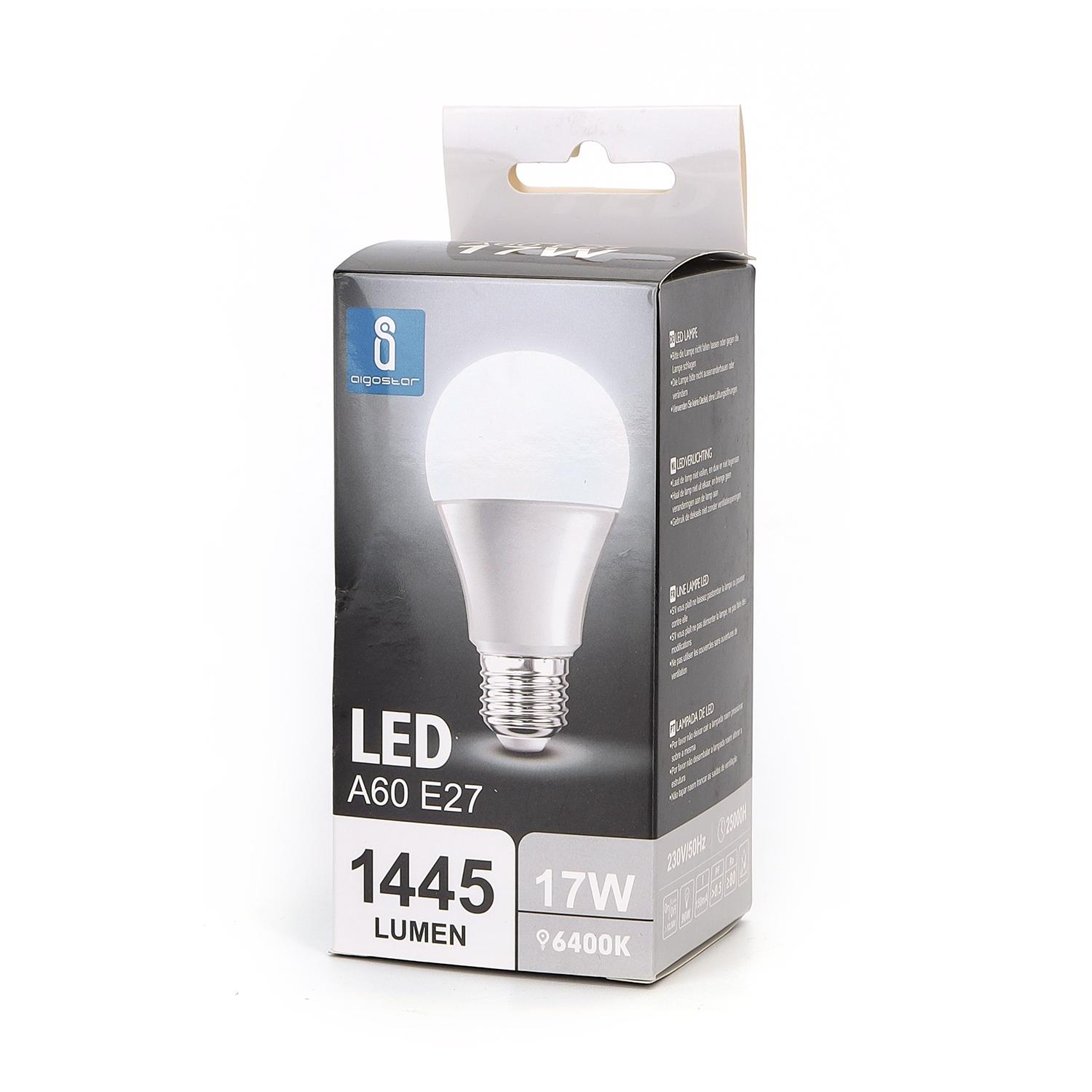 LED A60 E27 17W 6500k (17W,E27,6500K)