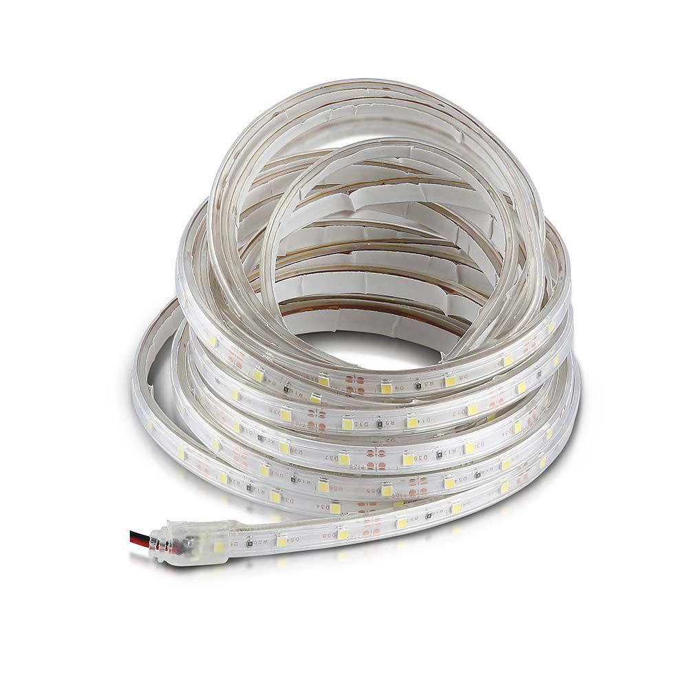 VT-3528 60 4.2W/M LED STRIP LIGHT COLORCODE:3000K IP65 (5M/ROLL)(PRICE PER M)