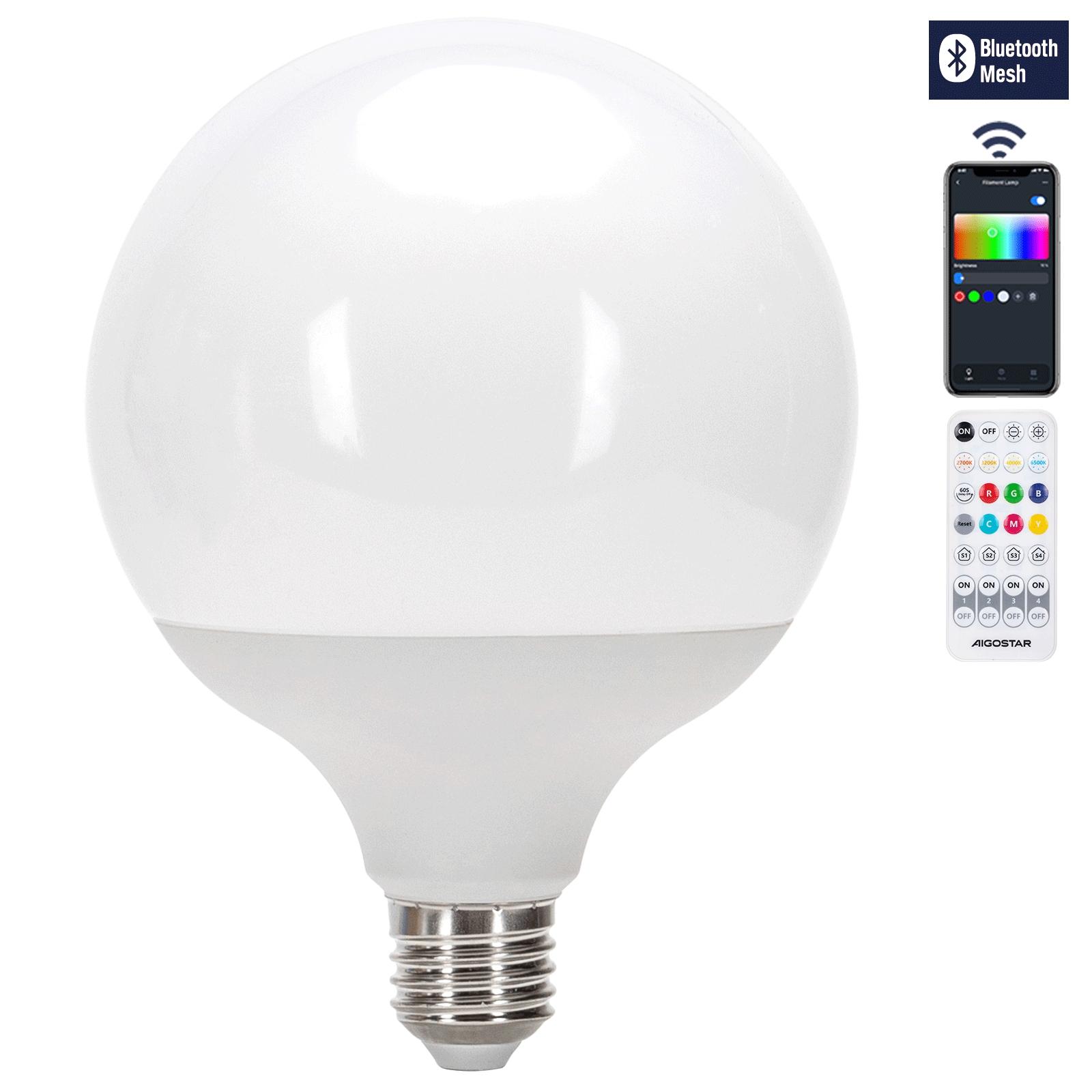 Inteligentna lampa ambientowa Bluetooth mesh G120 E27 18W RGBW