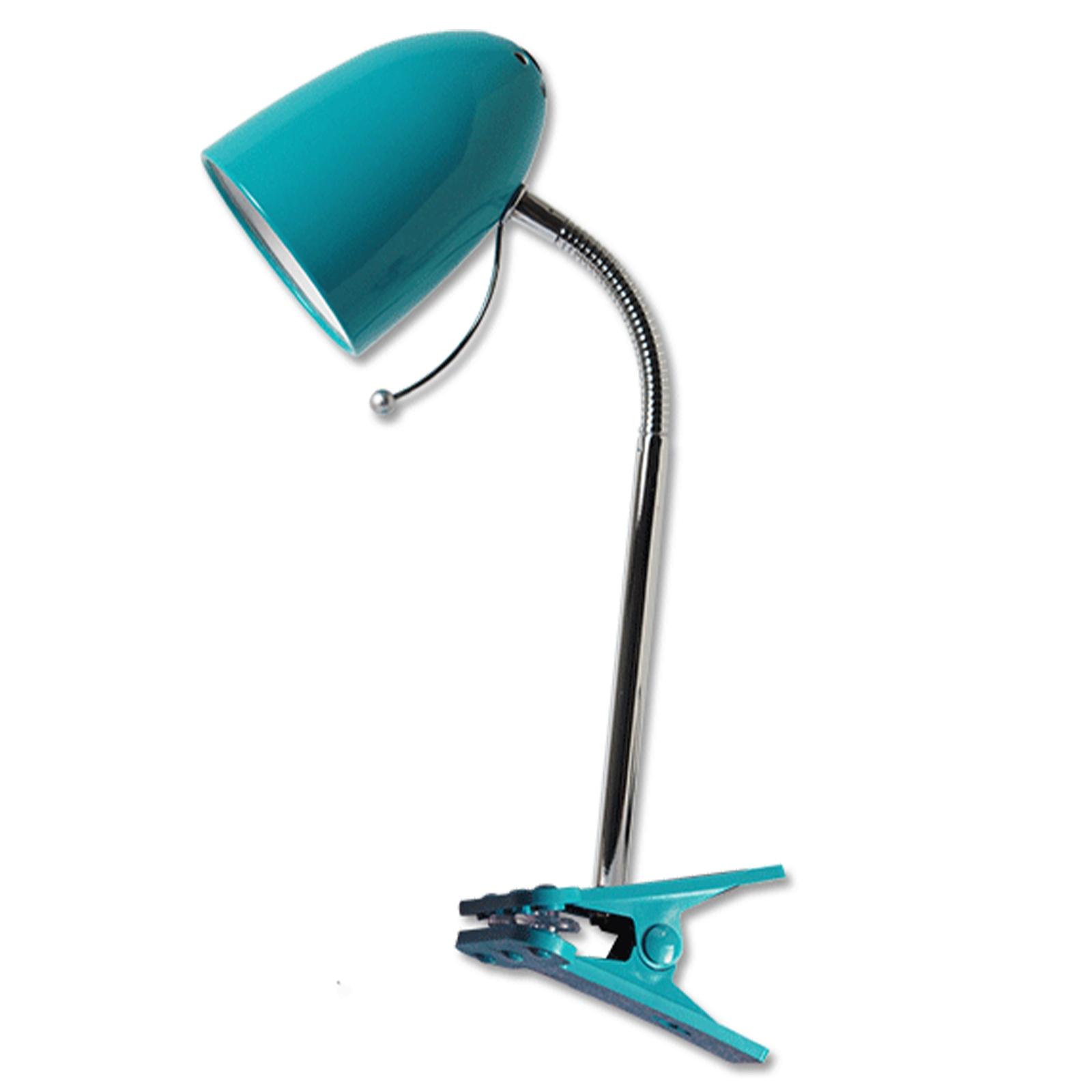 Clip Table Lamp (Without Light Source ) Blue E27