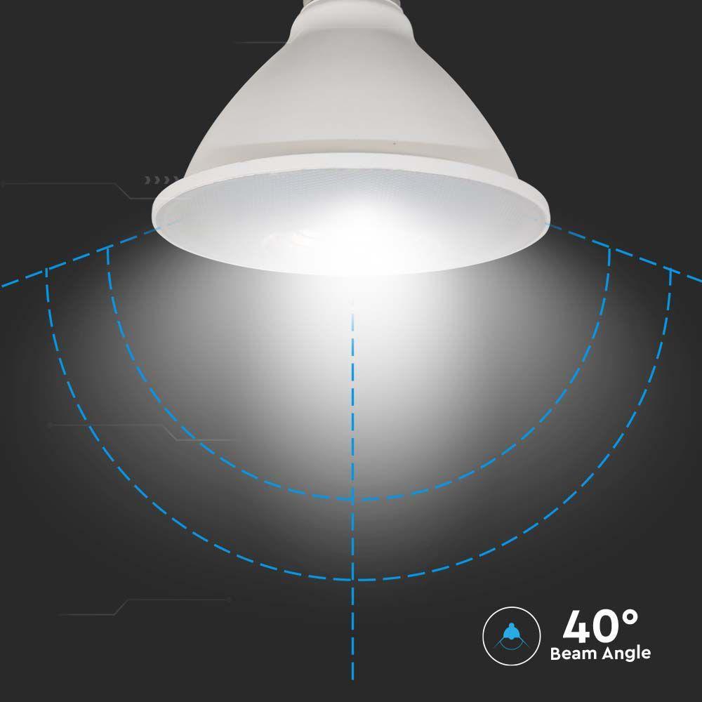 11W PAR 30 Żarówka LED, Chip SAMSUNG, Barwa:4000K, Trzonek:E27, VTAC, SKU 21154