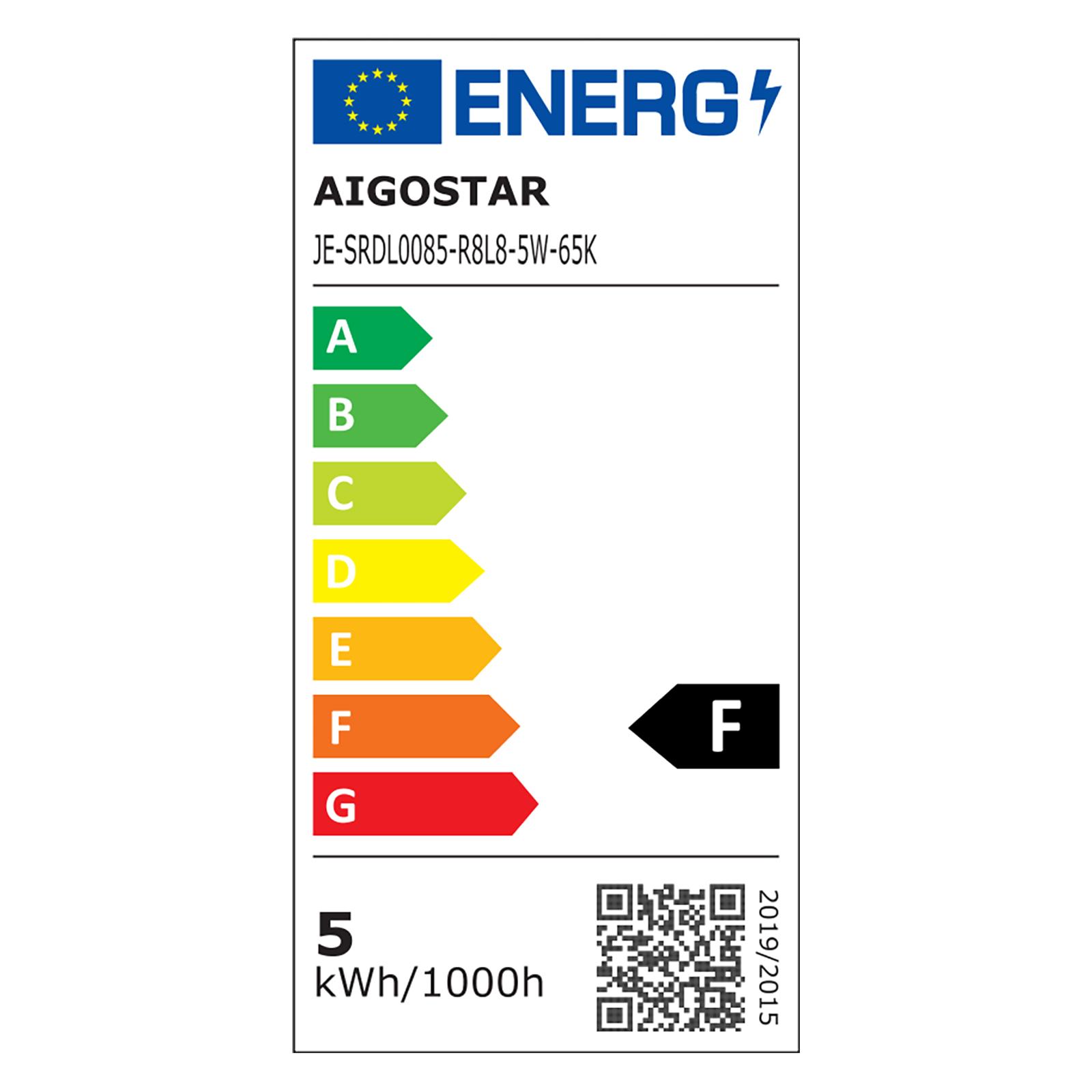 Podtynkowy okrągły downlight LED z regulowanym kątem 5W Światło białe