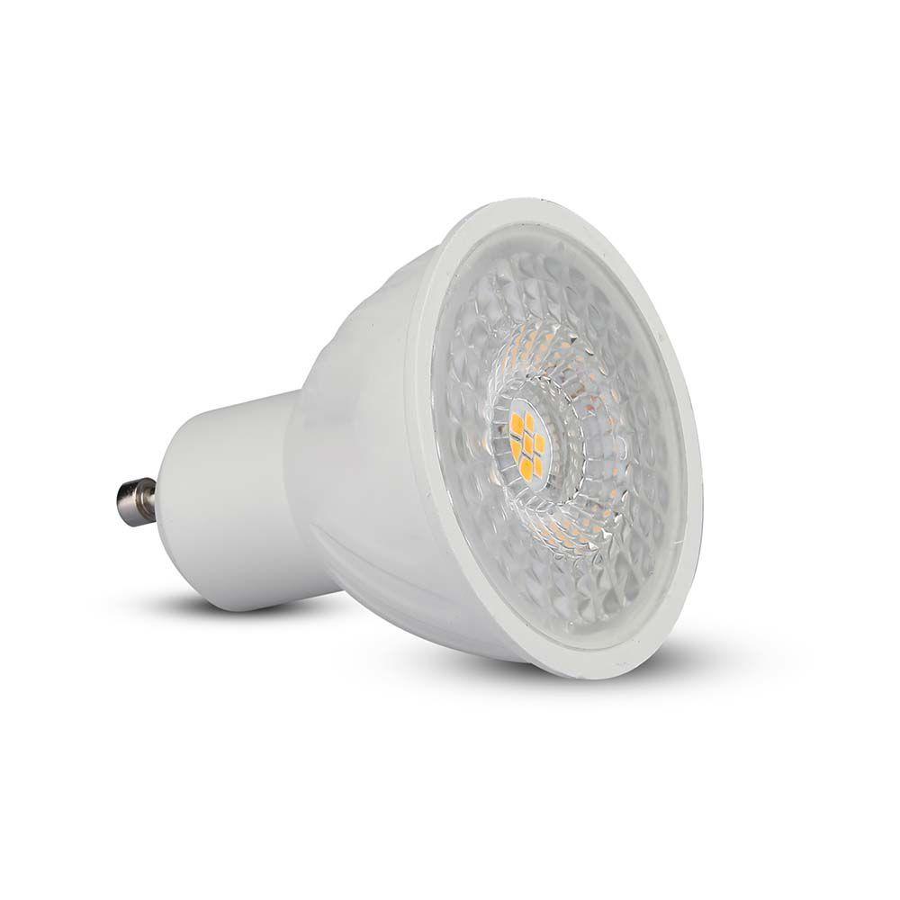 6W GU10 Żarówka LED, Chip SAMSUNG, Barwa:4000K, Kąt 110', Ściemniana, Trzonek:GU10, VTAC, SKU 21199