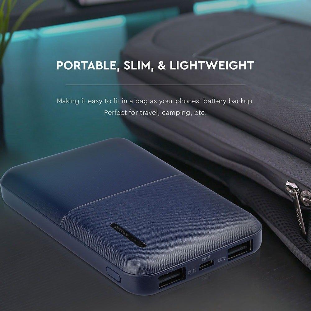 VT-3517 5000mah POWER BANK-DARK BLUE