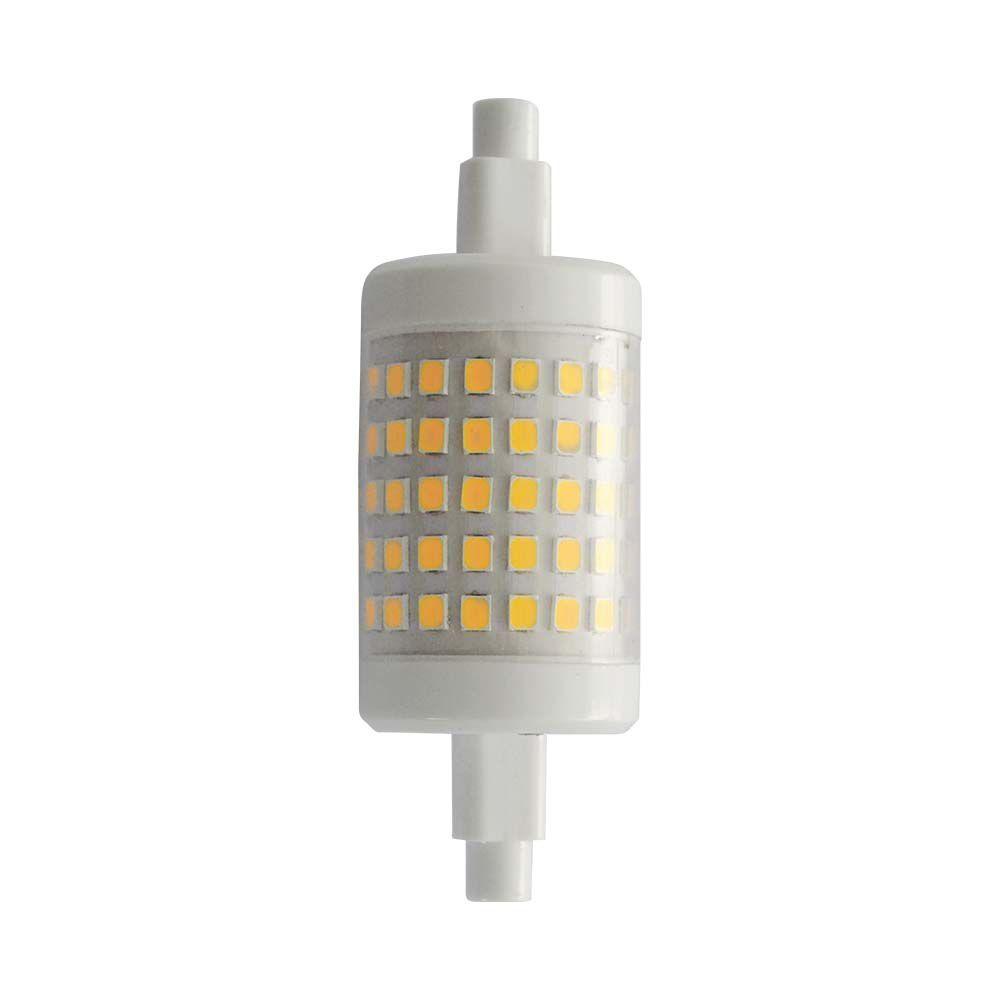 7W R7S Żarówka LED, Barwa:3000K, VTAC, SKU 212713