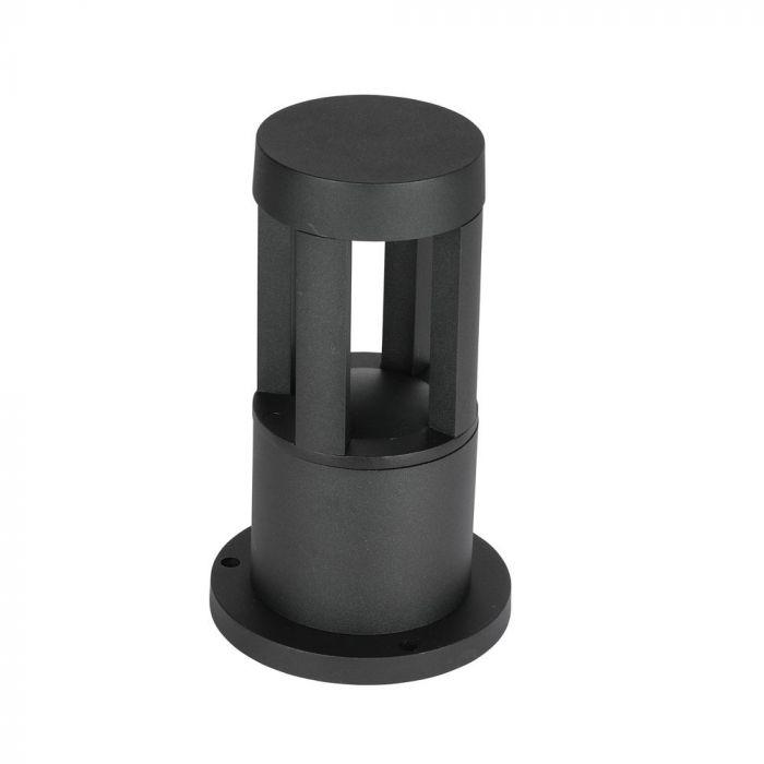 VT-830 10W LED BOLLARD LIGHT 3000K BLACK BODY 25CM HEIGHT