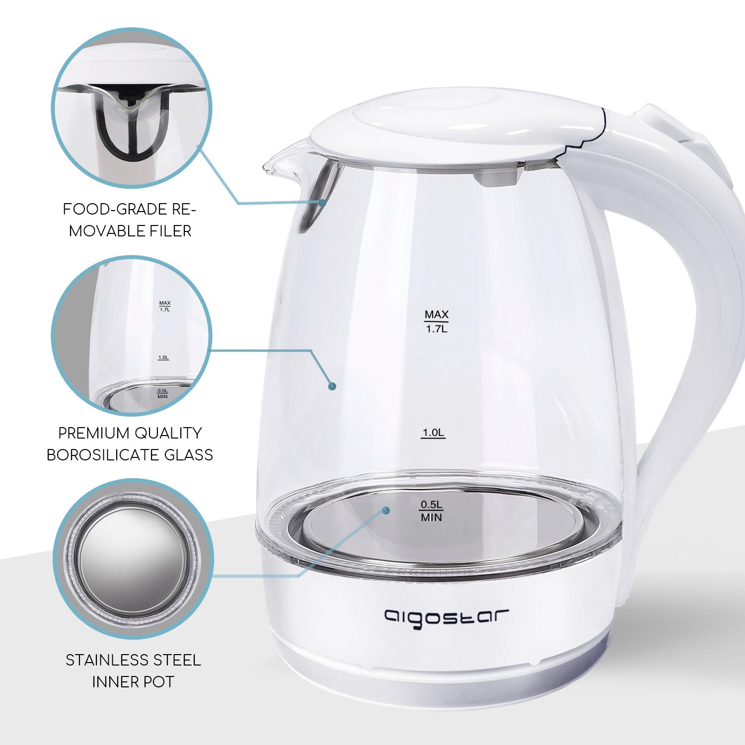 1850-2200W Electric Kettles