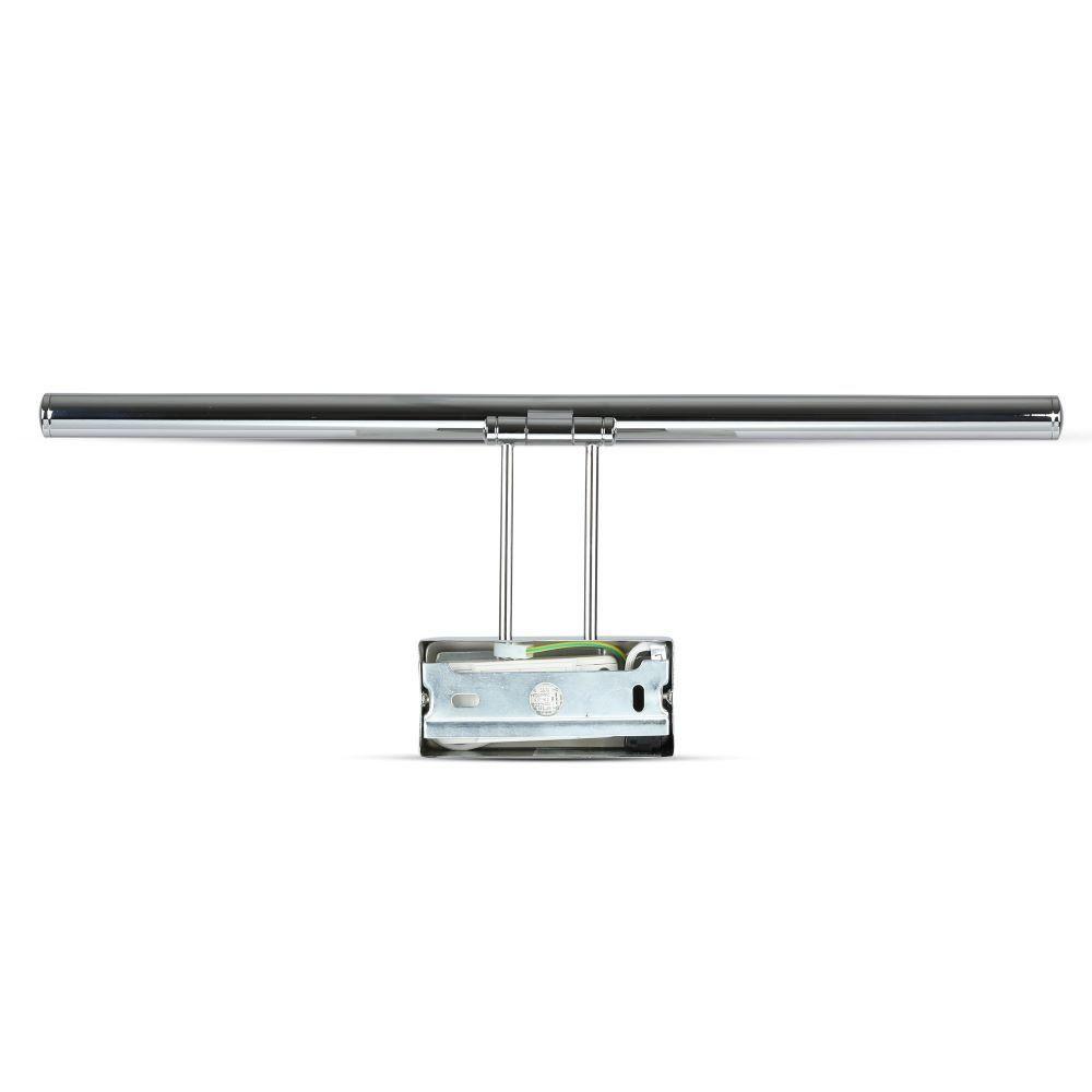 VT-7008 8W LED PICTURE/MIRROR LAMP-CHROME 3000K D:500MM