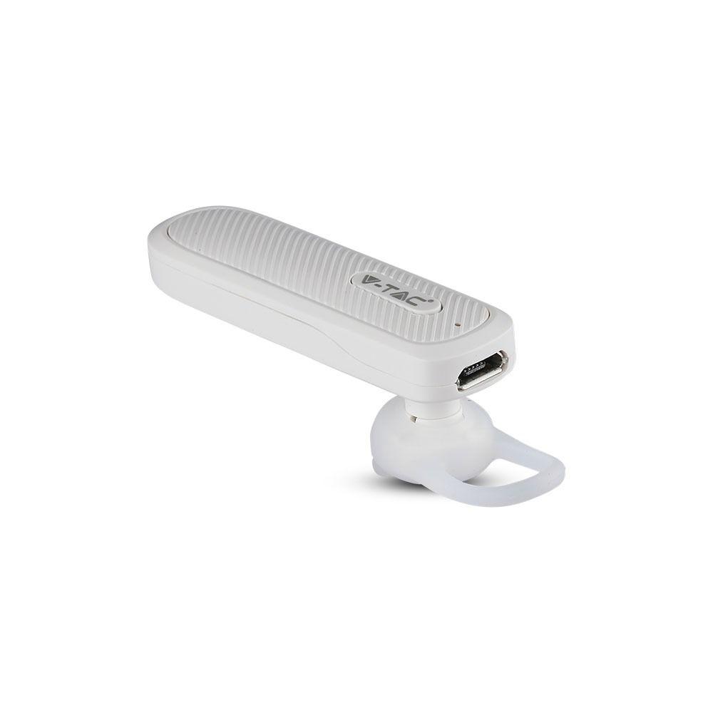 VT-6700 BLUETOOTH HEADSET-70mah BATTERY-WHITE