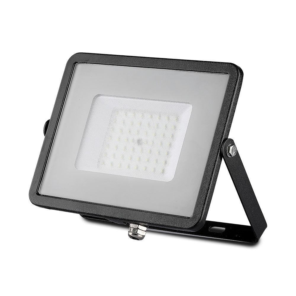 VT-50 50W SMD FLOODLIGHT SAMSUNG CHIP 6400K BLACK BODY