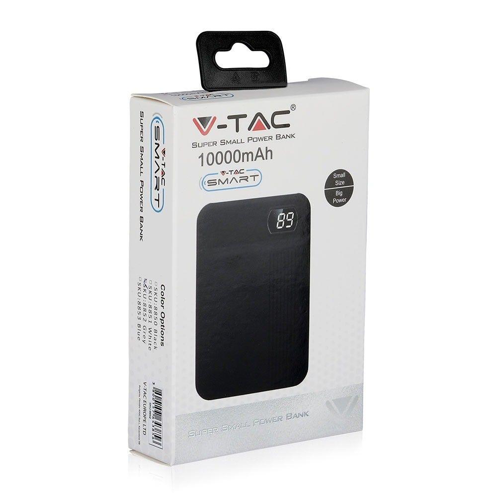 Power Bank, 3.7V, 10000mAh/37wh, 5V, Granatowy, VTAC, SKU 8853