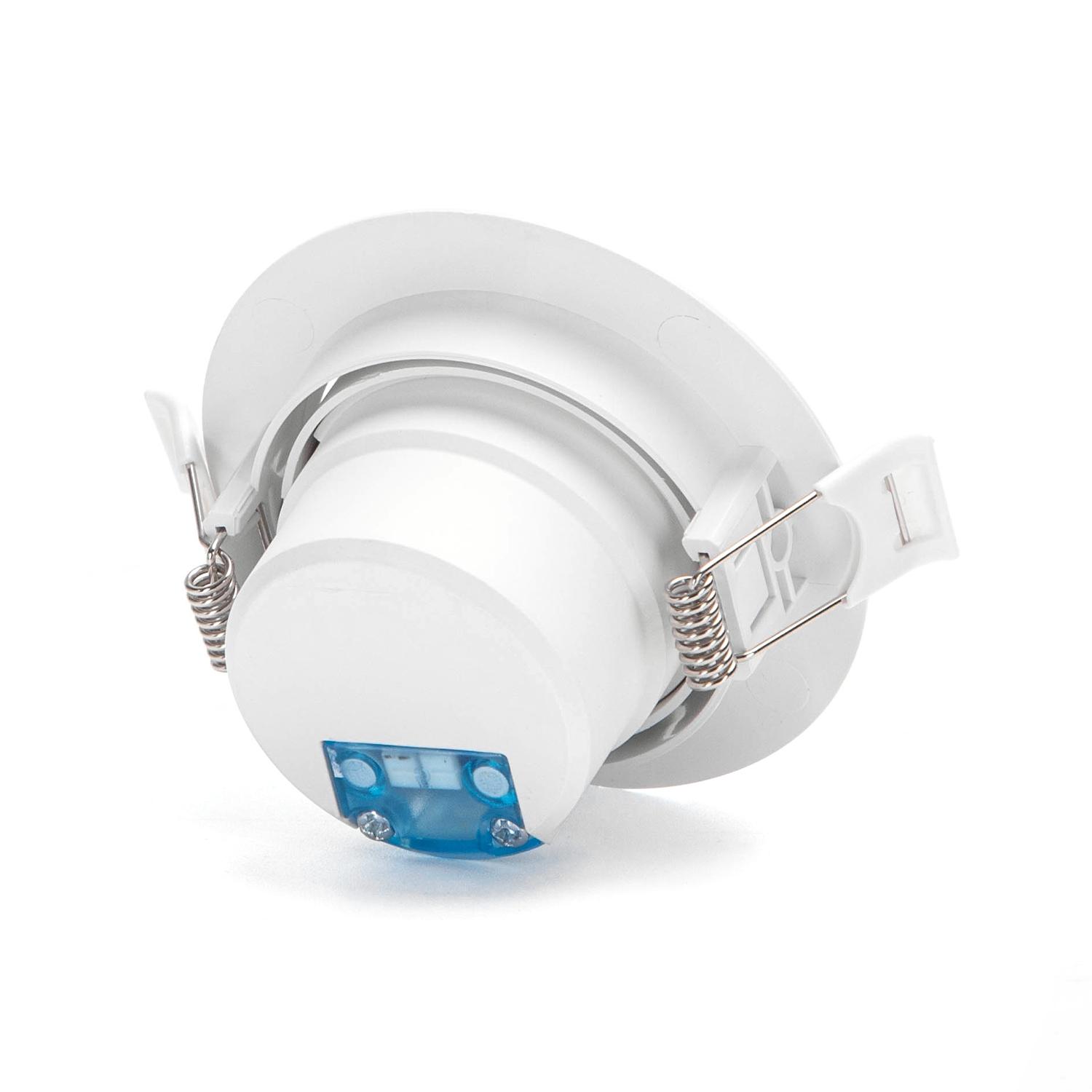 LED  Flush-mounted Round Downlight with Adjustable Angle 5W Natural Light