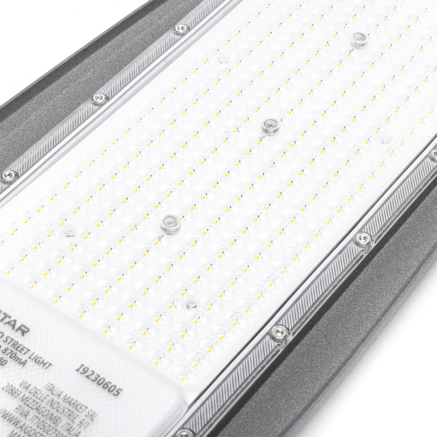 DOB LED lampa uliczna slim 200W (200W,6500K,IP65)