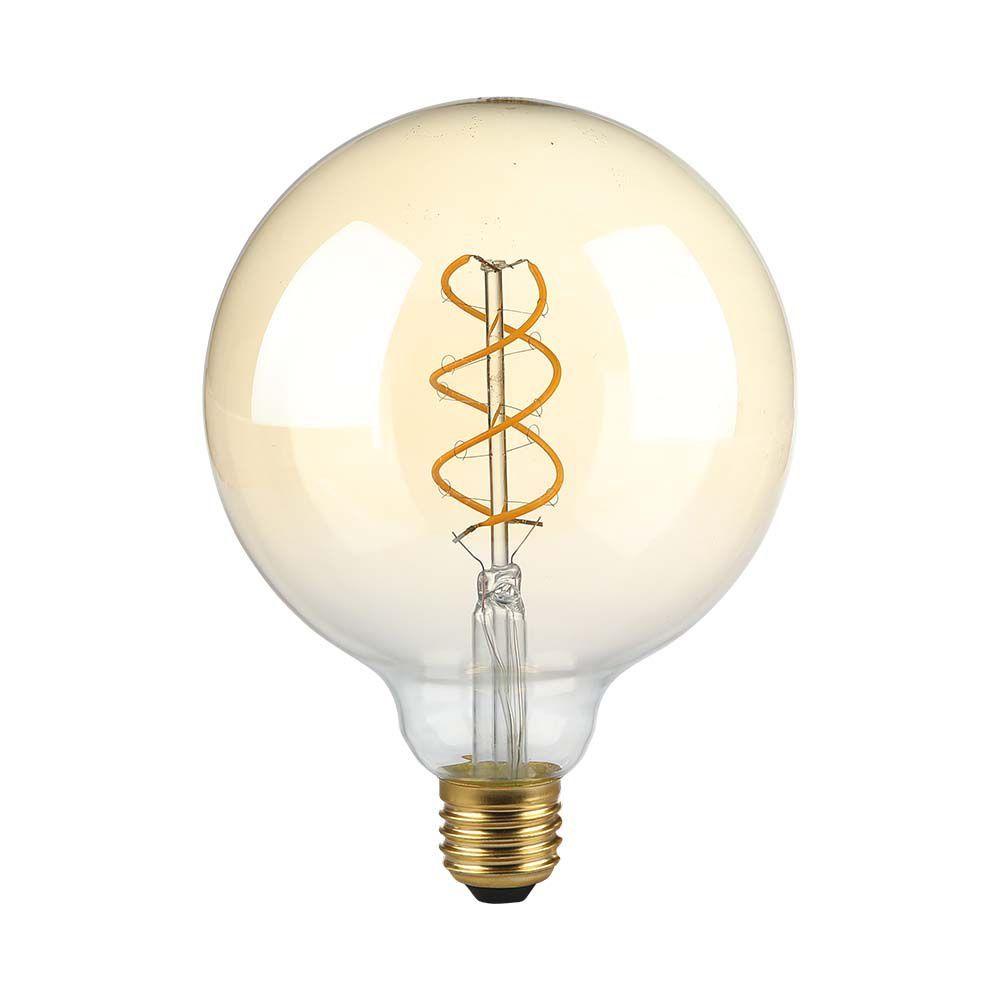 VT-2085D 5W G125 FILAMENT BULB 1800K AMBER GLASS