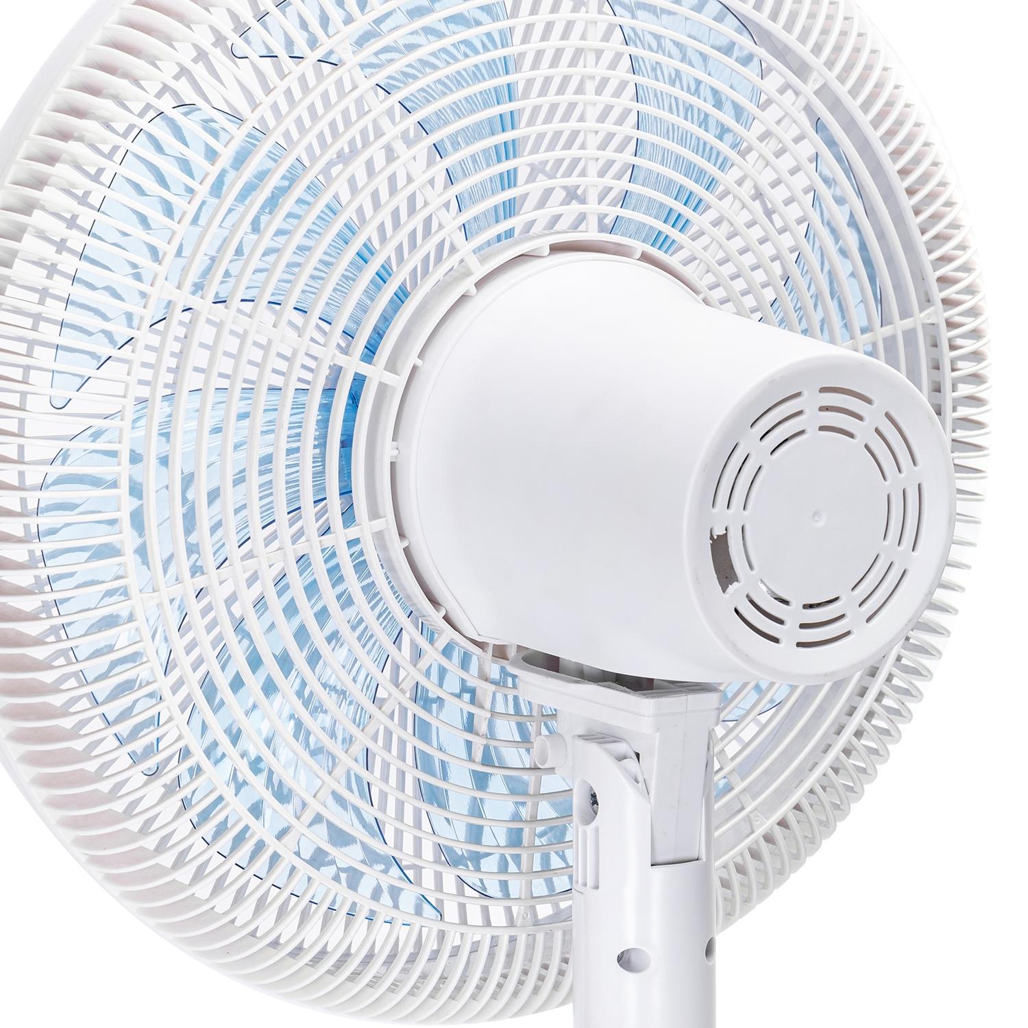 Smart 16-in 8-blade stand fan