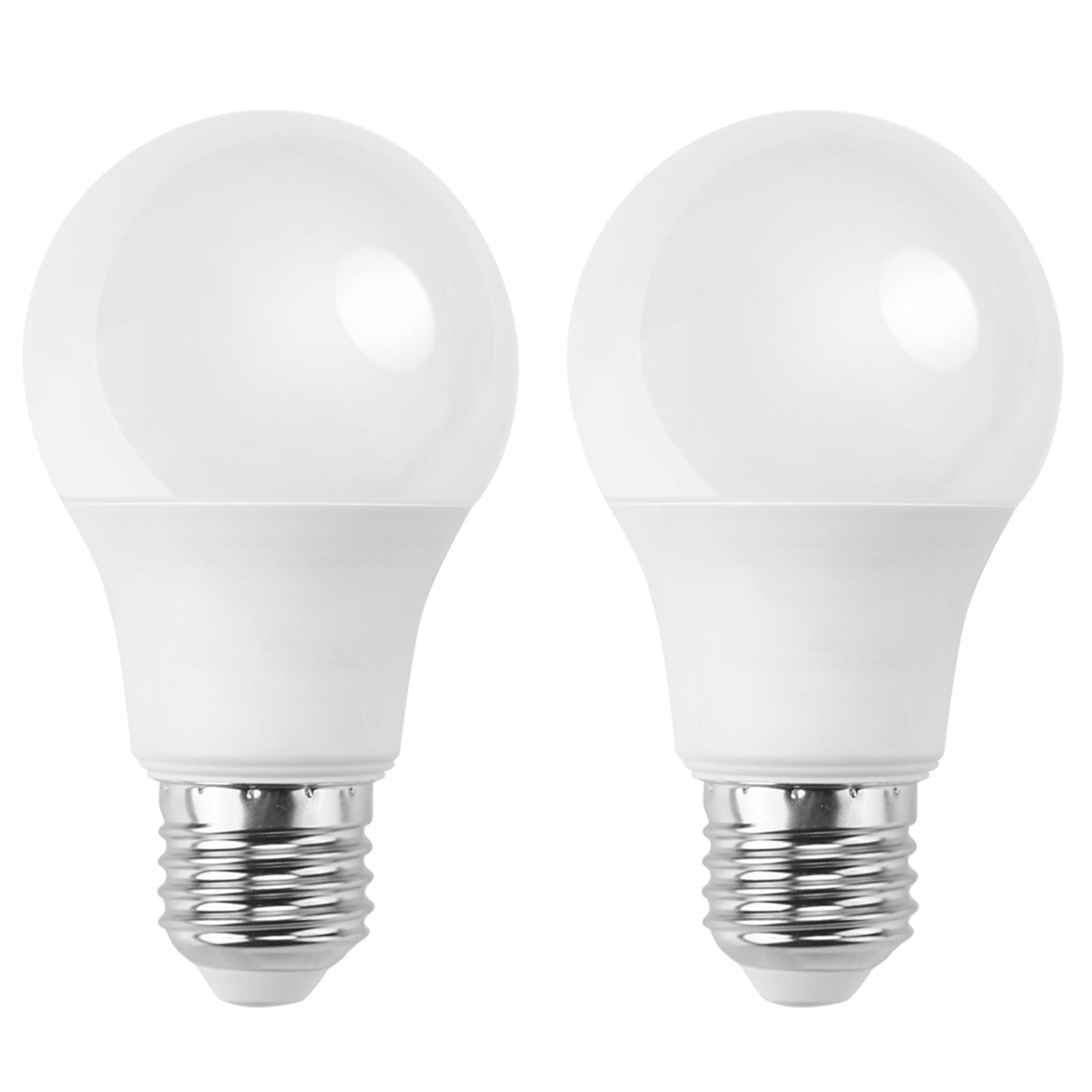 LED E27 9W A60 2pcs ( general bulb )