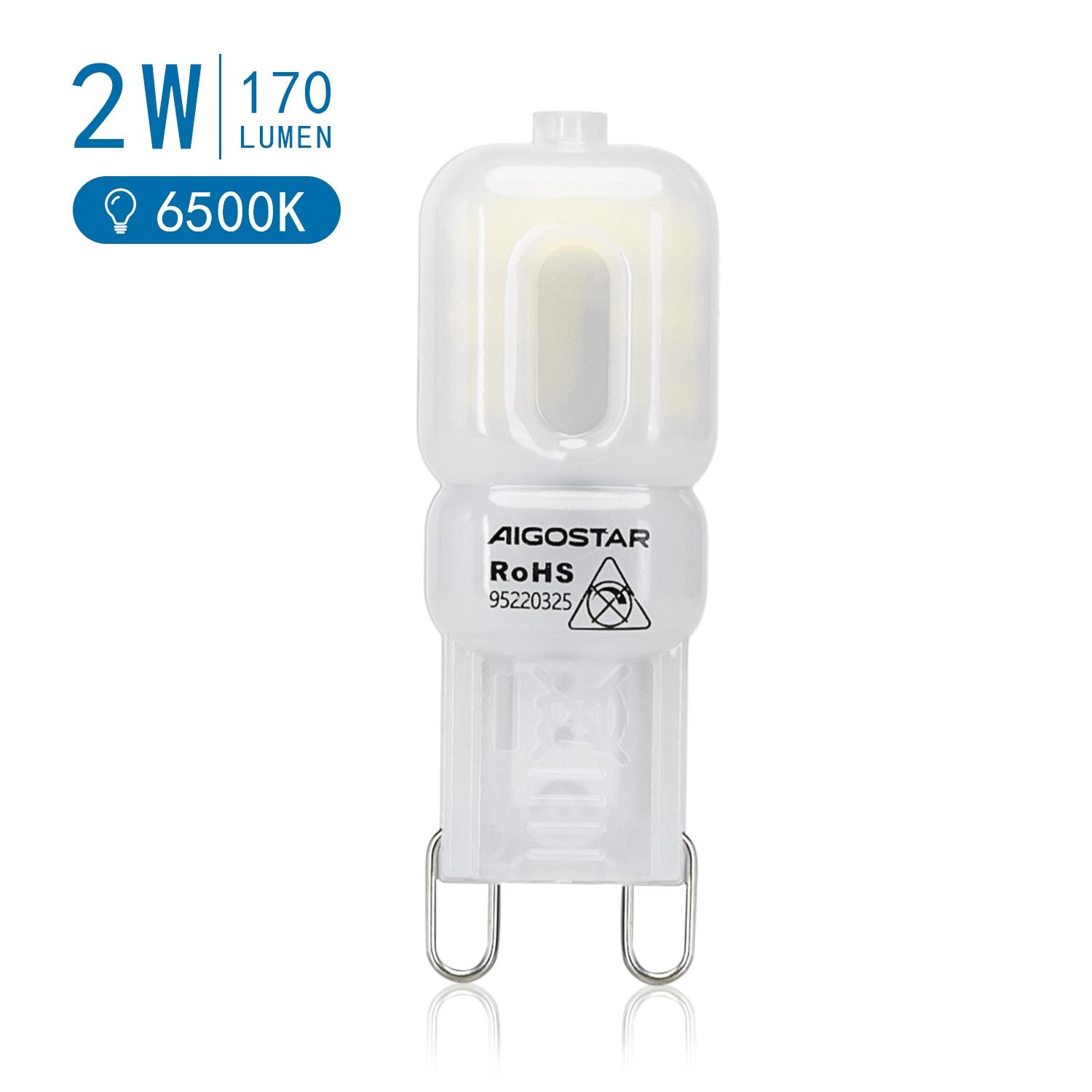 Koraliki Lampowe LED (Mleczna Biel) G9 2W(2W,G9,6500K)