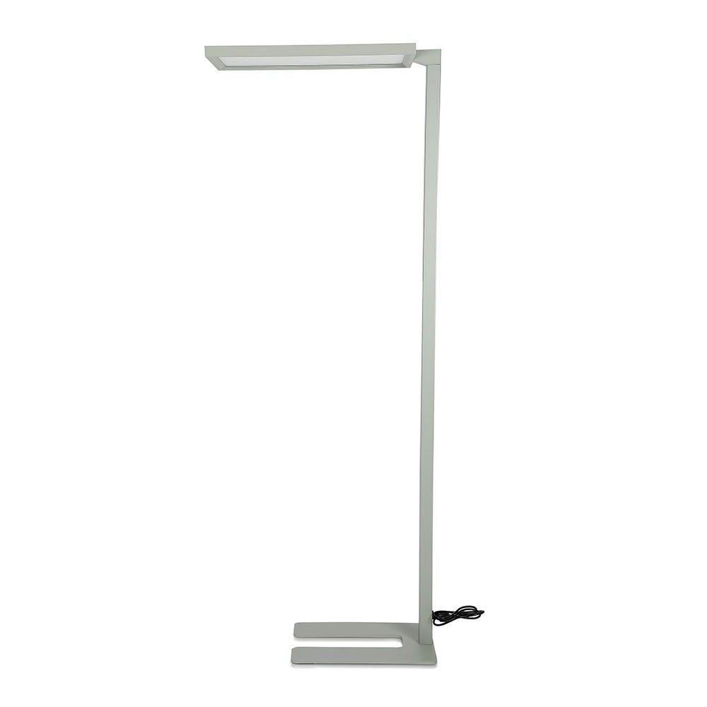 VT-8400 80W LED FLOOR LAMP(TOUCH DIMMING) 4000K,SILVER-5 YRS WTY