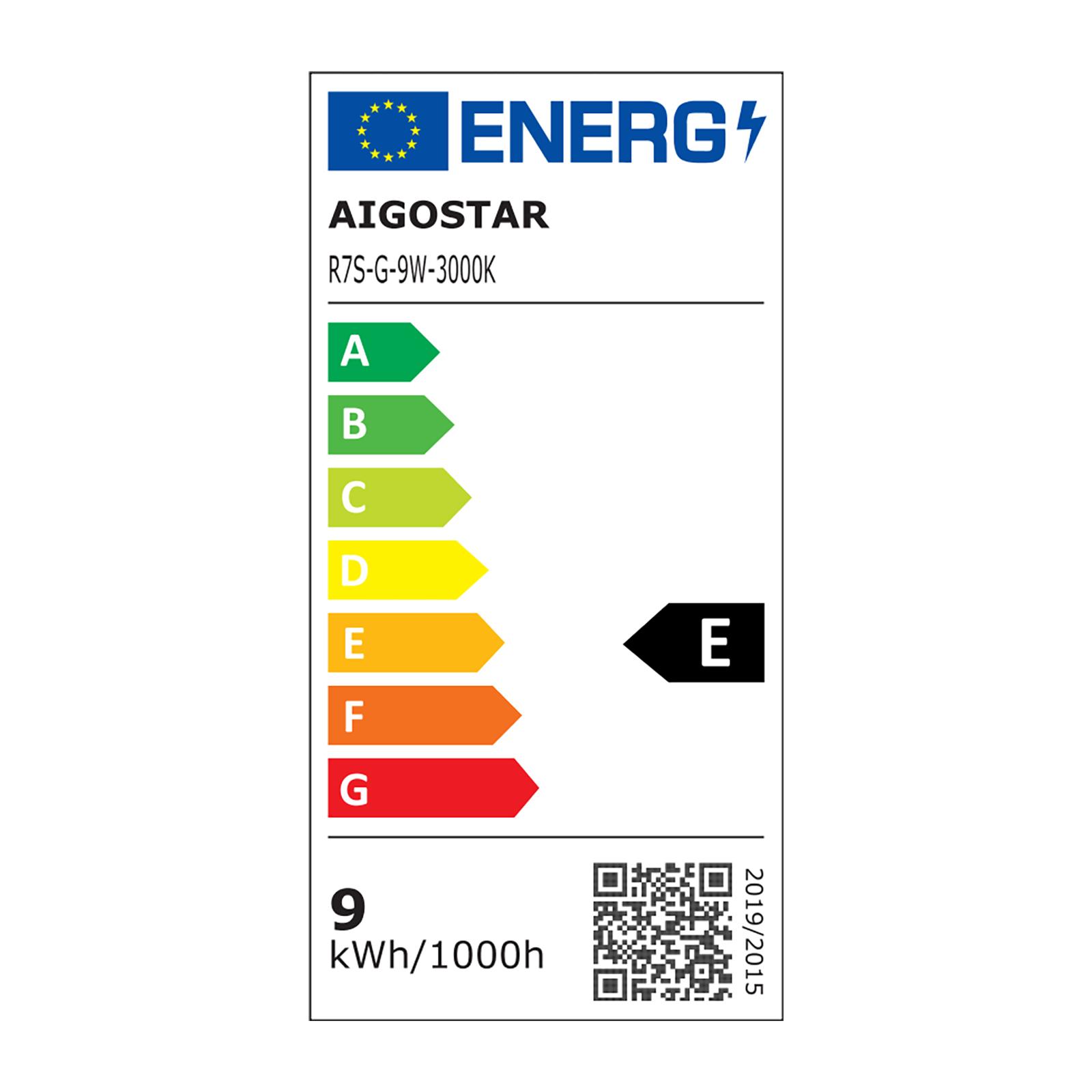 LED R7S 9W Warm Light