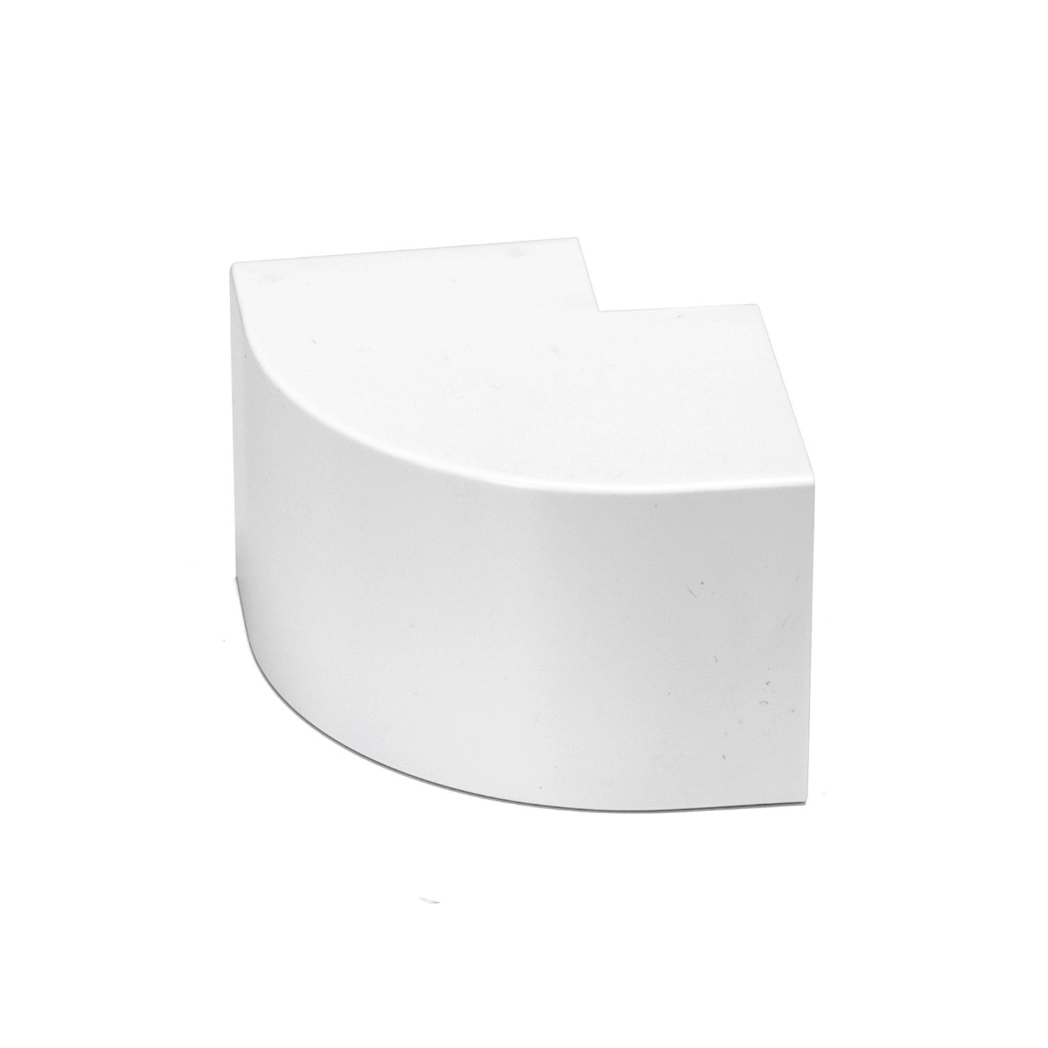 PVC Square Trunking External Bend White 40*40mm 4pcs