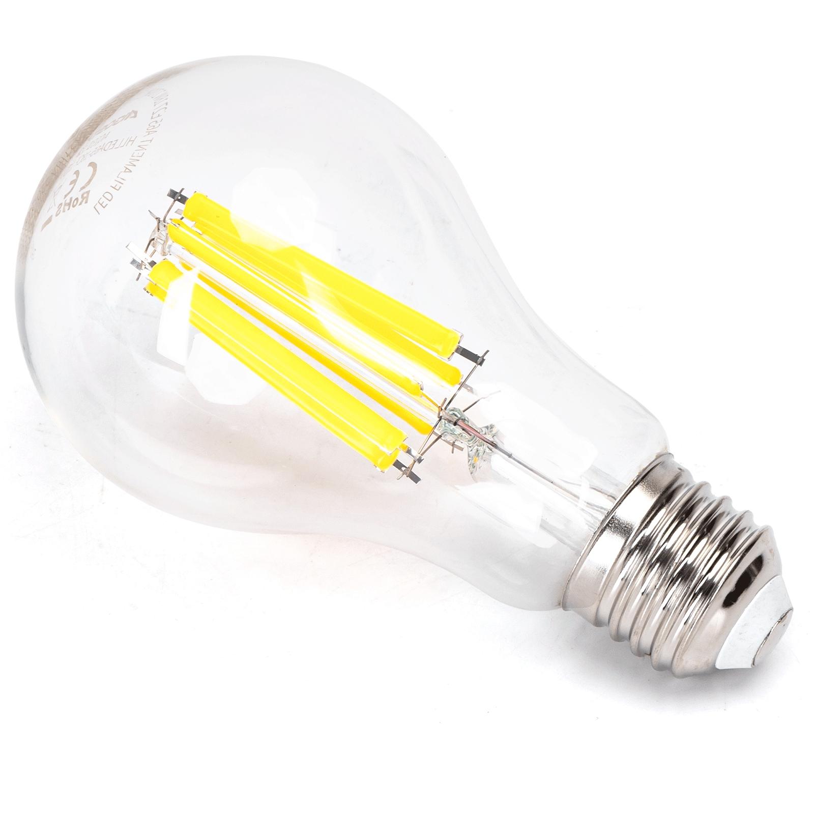 Żarówka LED Filament (Przezroczysta) A60 E27 12W