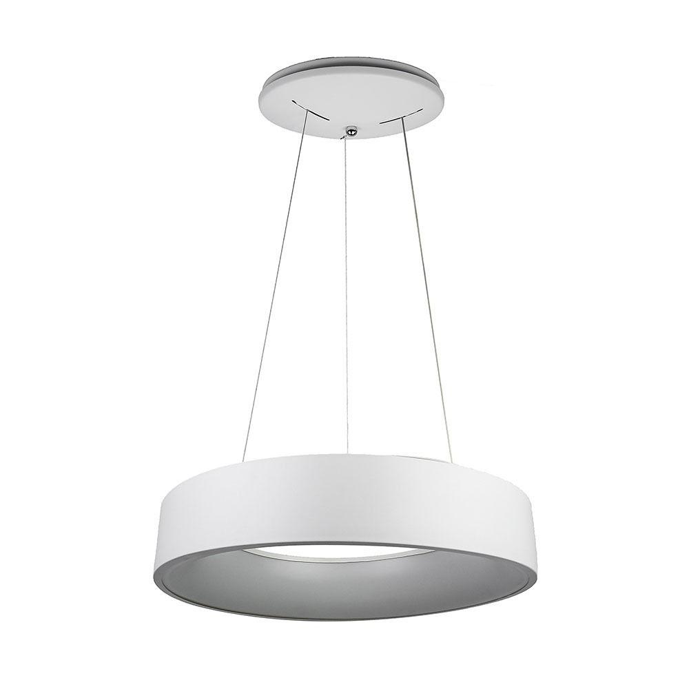 VT-25-1D 20W LED SURFACE SMOOTH PENDANT LIGHT 3000K-WHITE,DIMMABLE