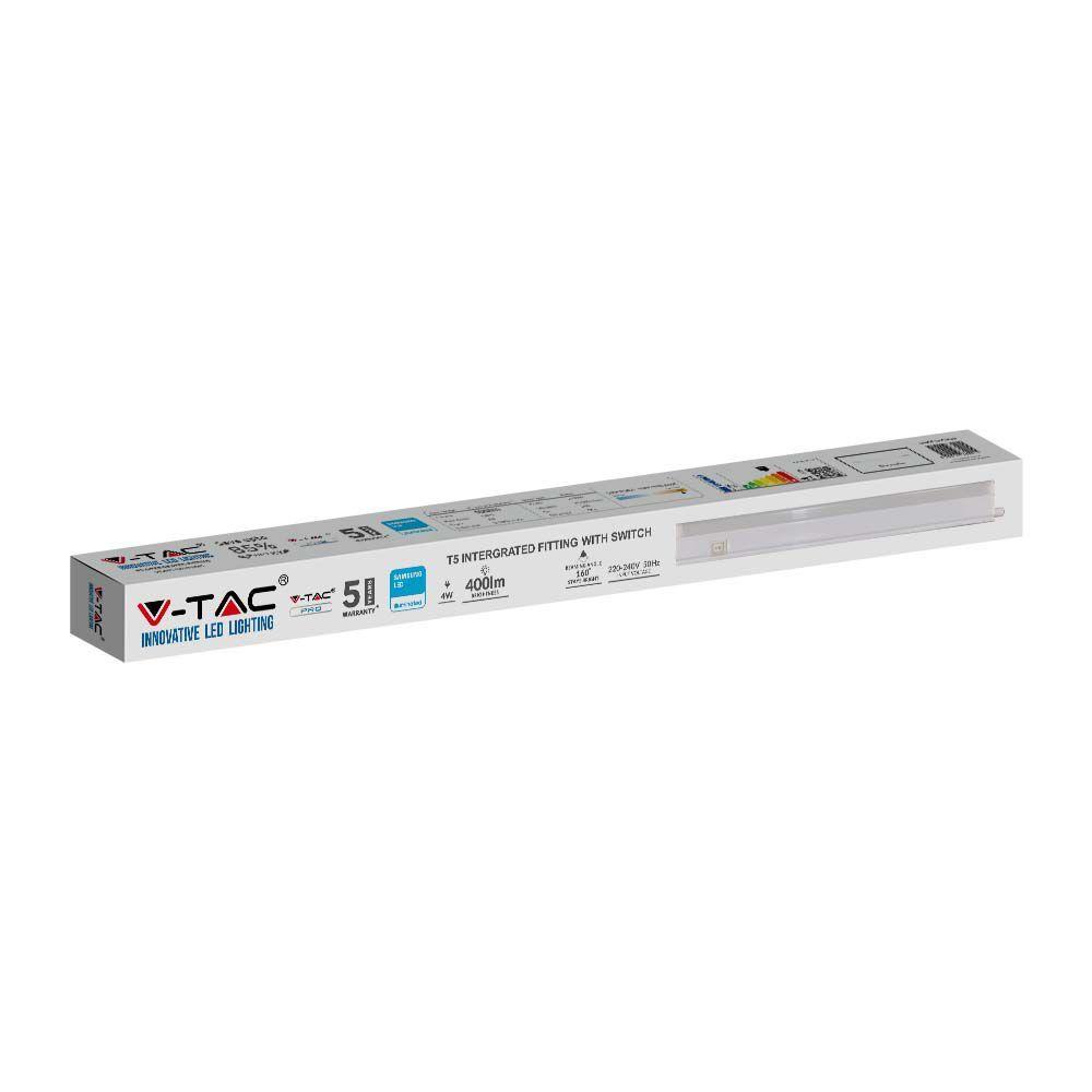 VT-035 4W T5 LED BATTEN FITTING 30CM SAMSUNG CHIP 3000K