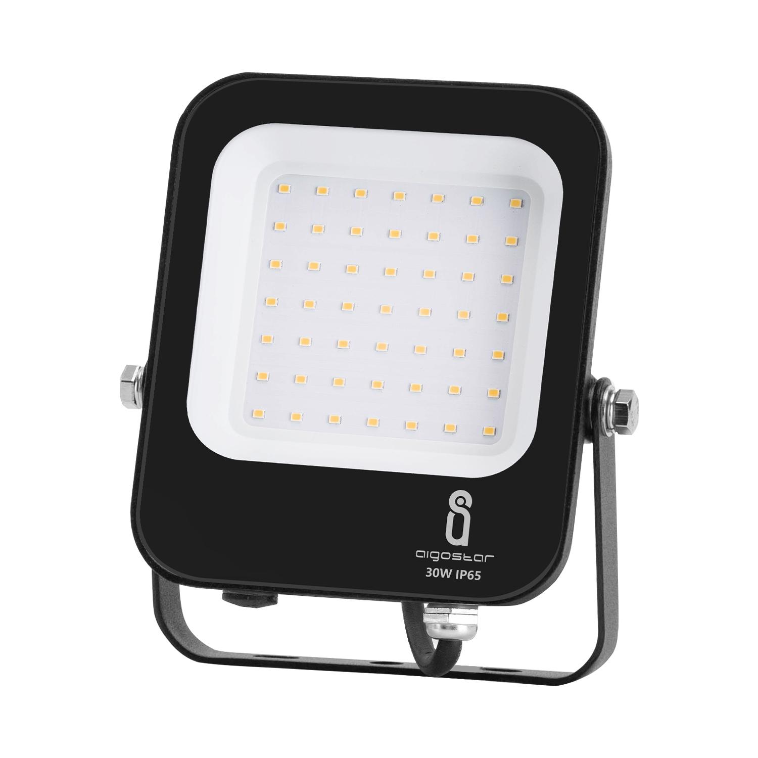 LED Naświetlacz Czarny 30W (30W,4000K,IP65)