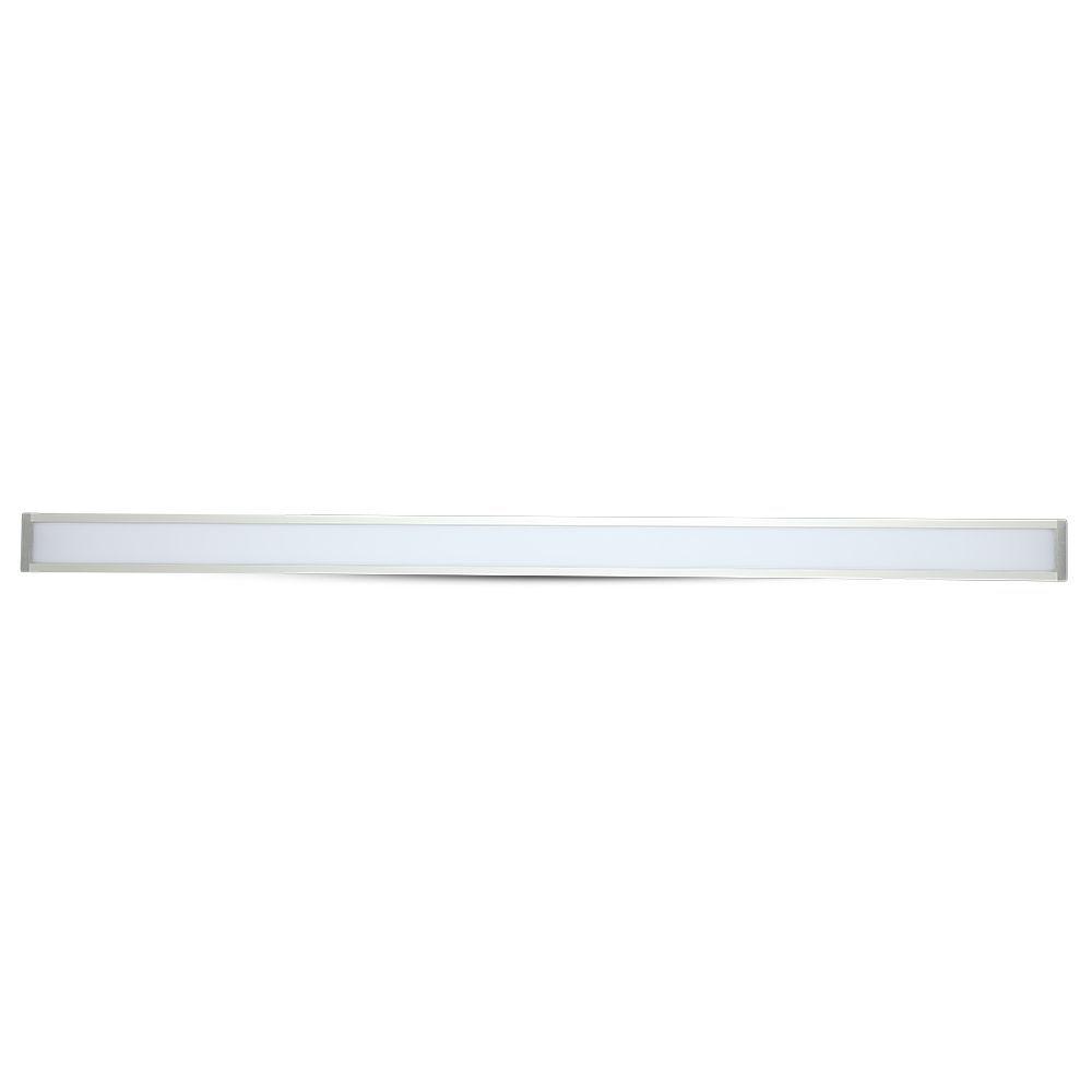 VT-7-41 40W LED LINEAR RECESSED LIGHT SAMSUNG CHIP 4000K 5YRS WTY SILVER BODY