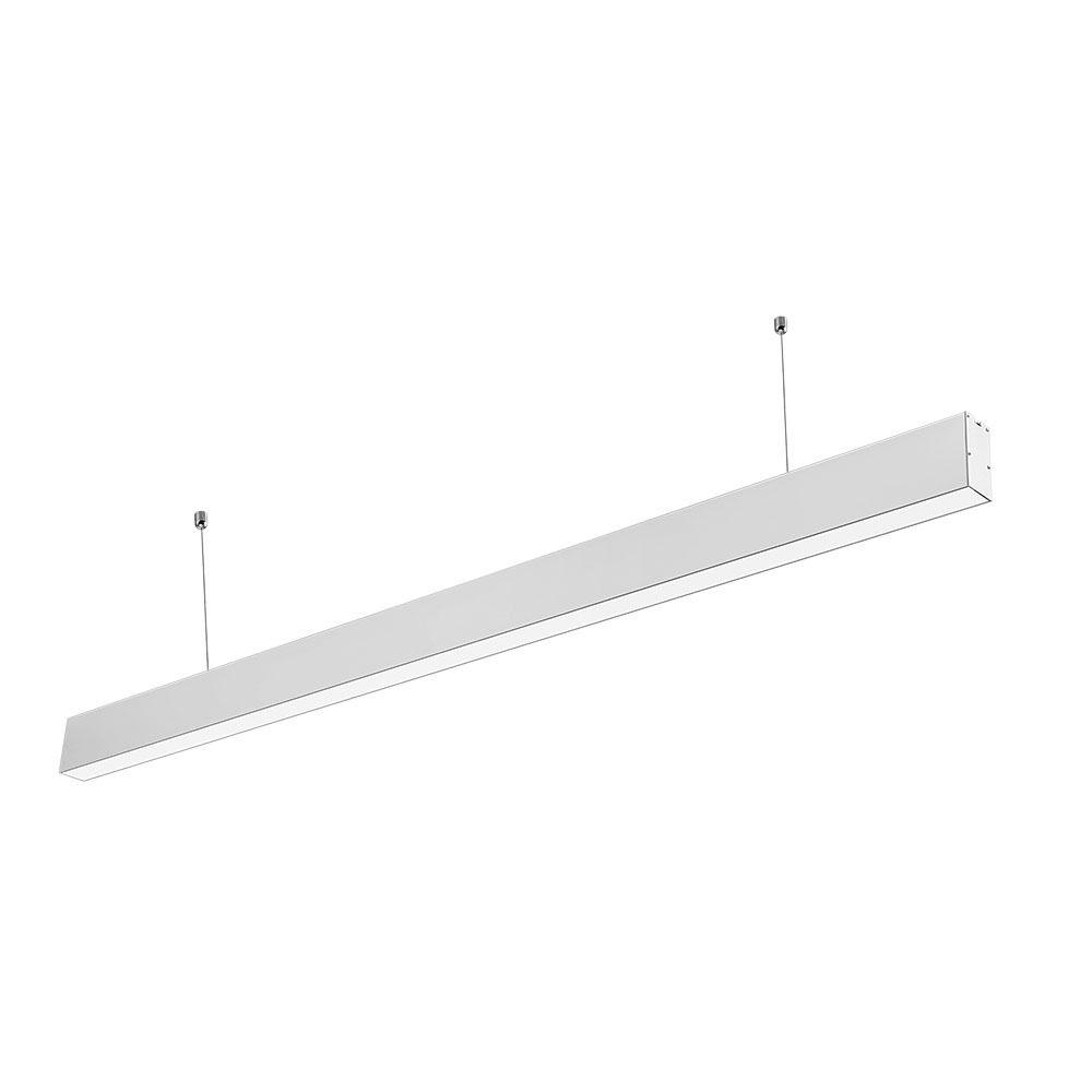 VT-7-40 40W LED LINEAR (SLIM) SUSPENSION LIGHT SAMSUNG CHIP 4000K -WHITE BODY