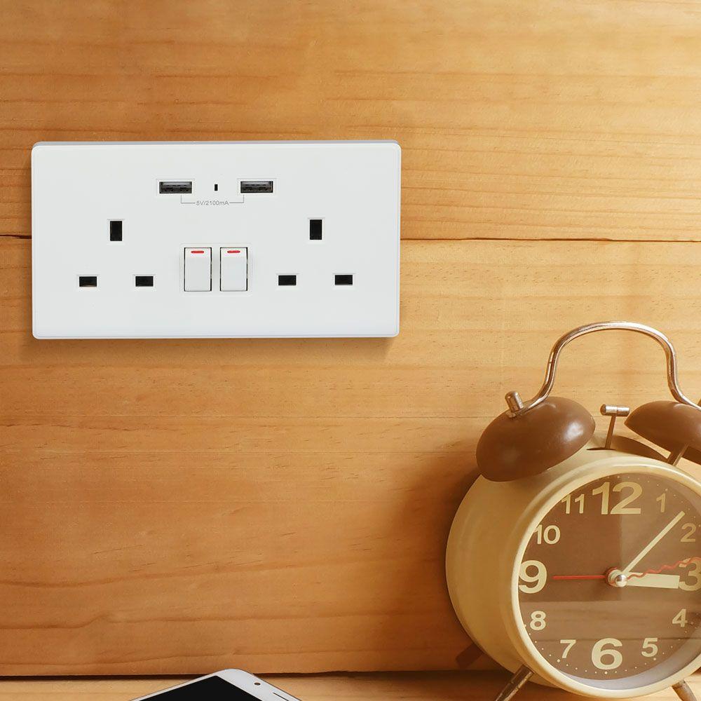 VT-5017 BS WIFI WALL SOCKET WITH ALEXA & GOOGLE HOME