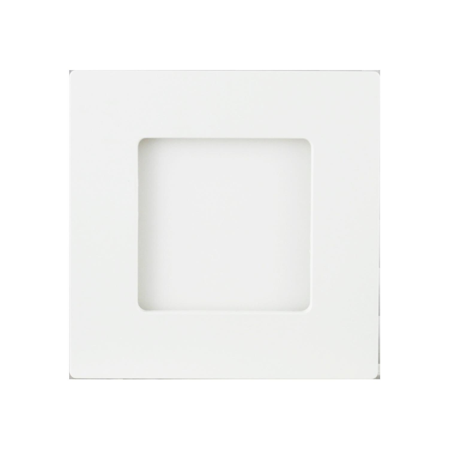 E6 LED  Surface-mounted Square Downlight 9W Yellow Light