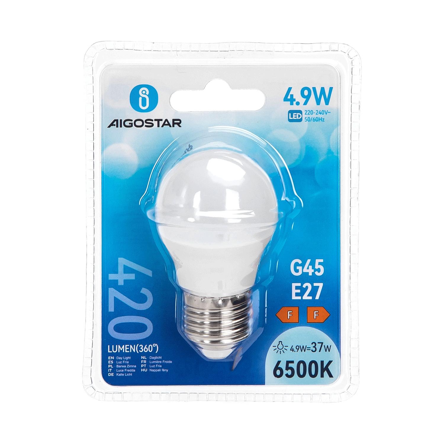 LED G45 E27 4.9W