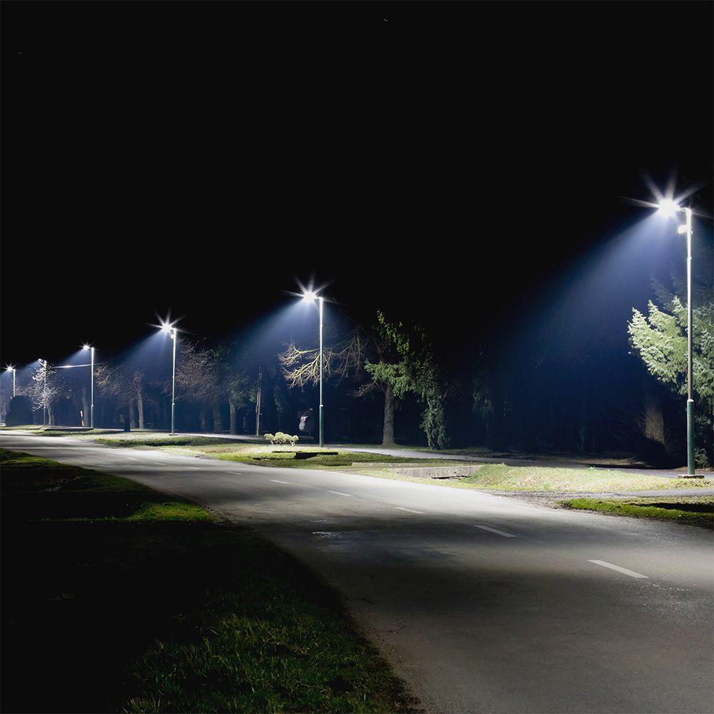 VT-50ST 50W LED STREETLIGHT SAMSUNG CHIP 6500K GREY BODY