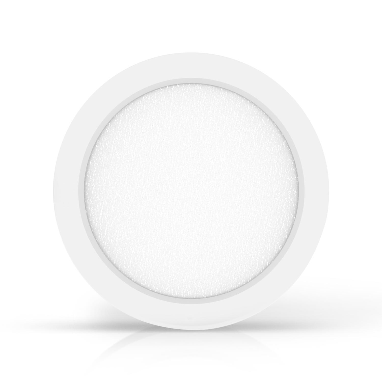 E6 LED  Surface-mounted Round Downlight 18W Natural Light