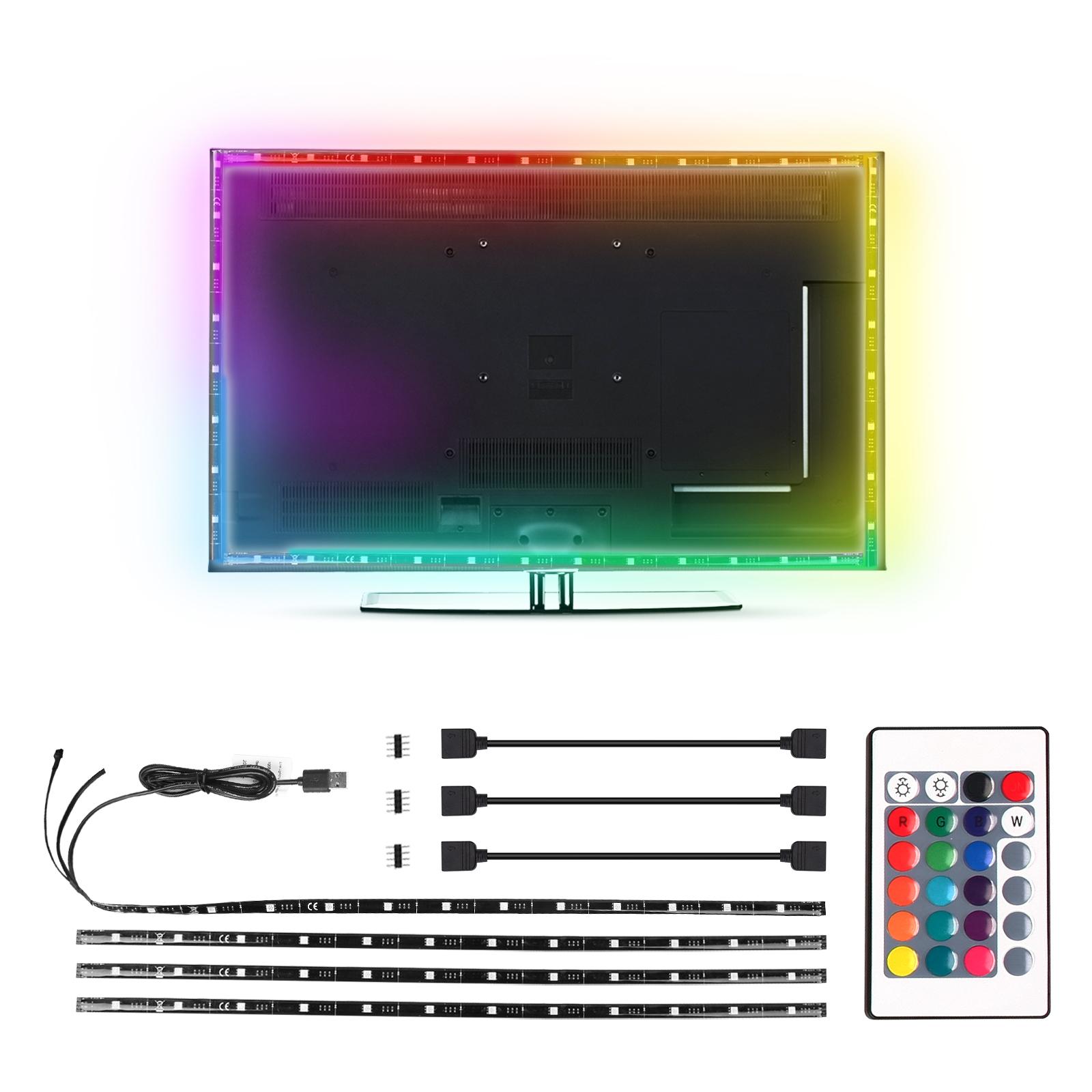 LED Low-voltage Strip Light for TV 4*0.5m RGB