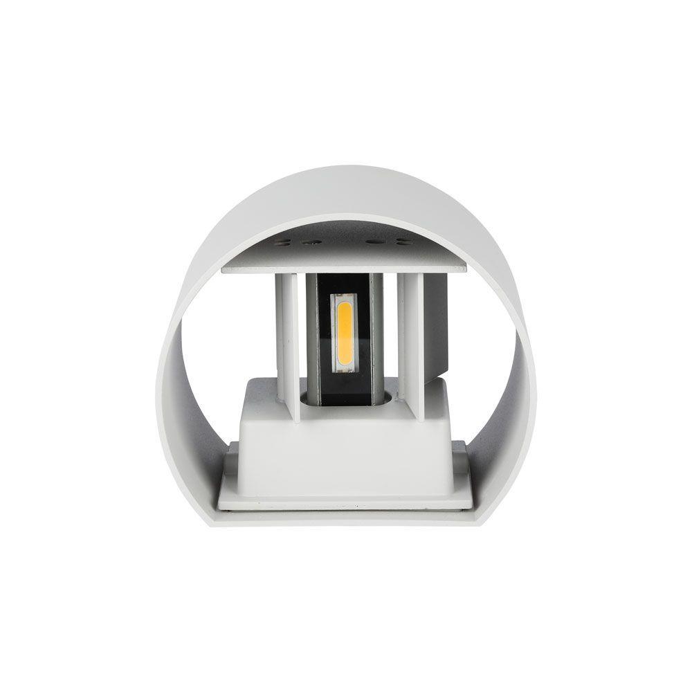 VT-756 5W WALL LAMP BRIDGELUX CHIP 3000K ROUND WHITE