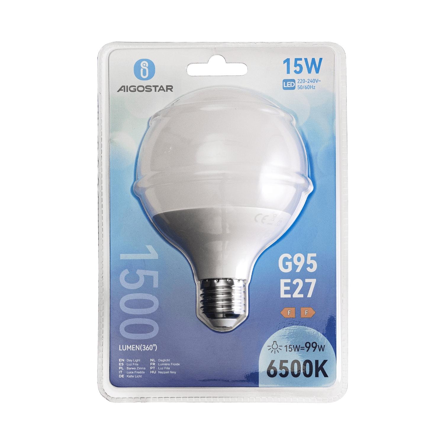 LED E27 15W G95