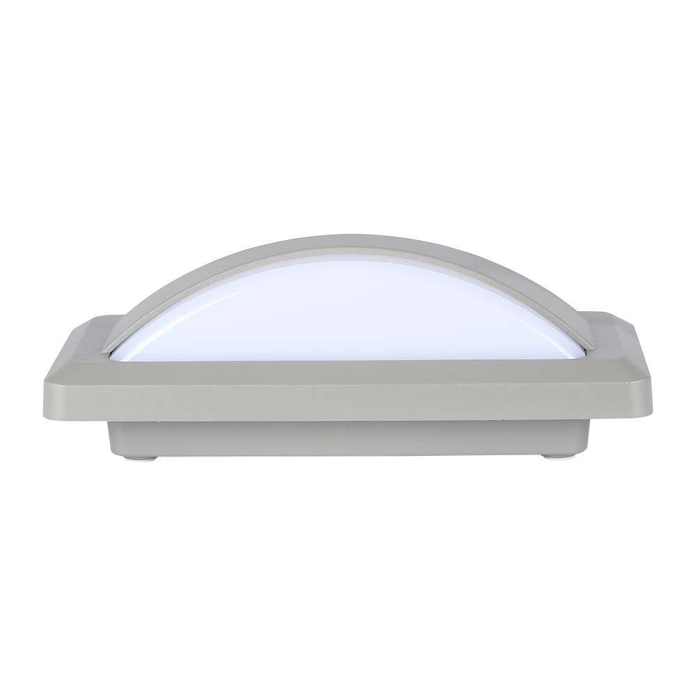 12W Lampa ścienna LED, Barwa:4200K, Obudowa: Szara, VTAC, SKU 218246