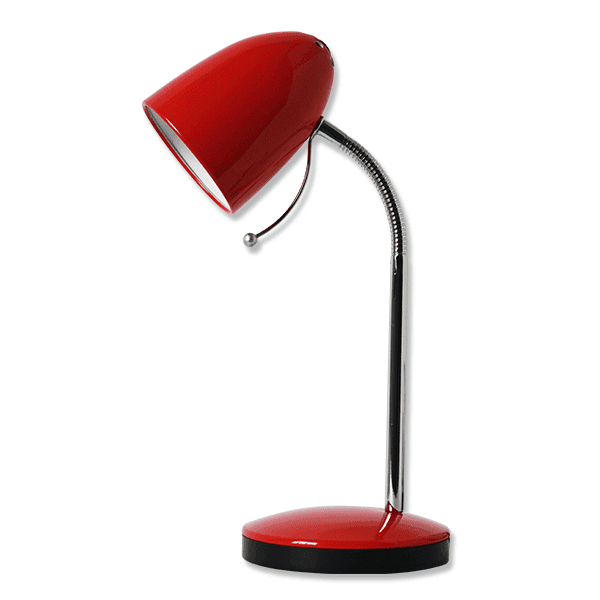 Table Lamp (Without Light Source ) Red E27