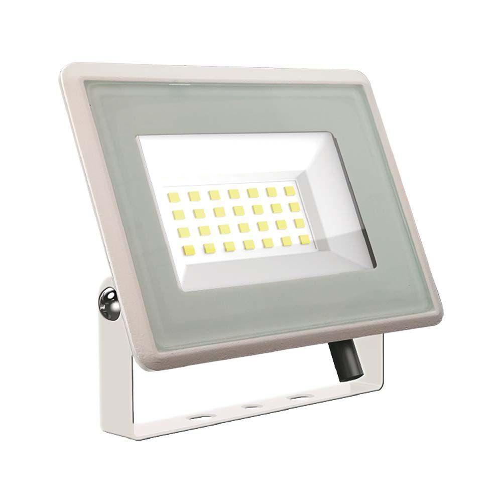 VT-4924 20W SMD FLOODLIGHT F-CLASS 3000K WHITE BODY