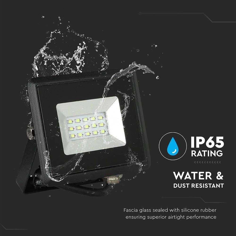 VT-4011 10W GREEN LED FLOODLIGHTS BLACK BODY