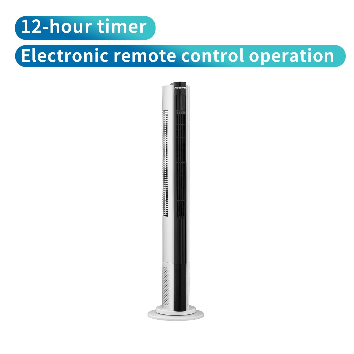 36-inch remote control tower fan