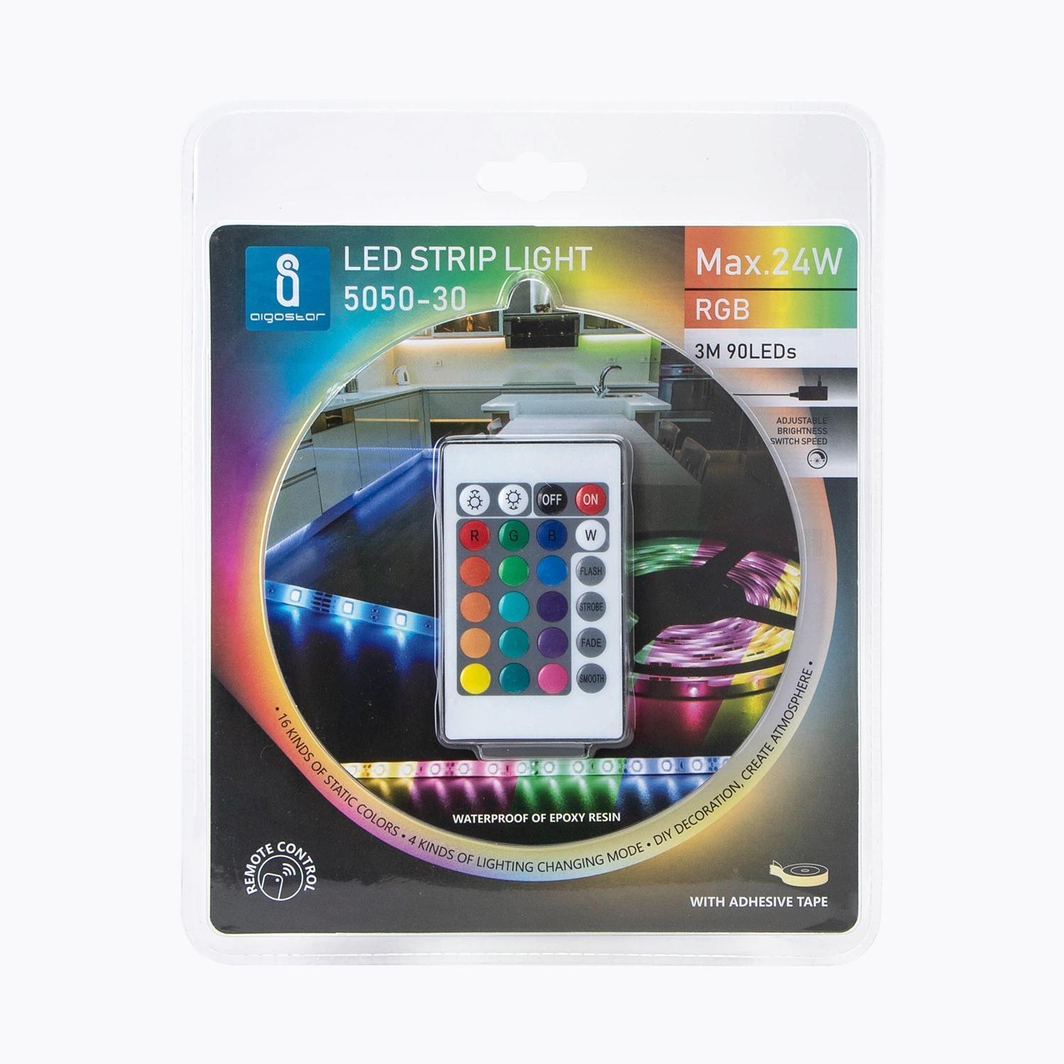 LED Low-voltage Strip Light 3m RGB