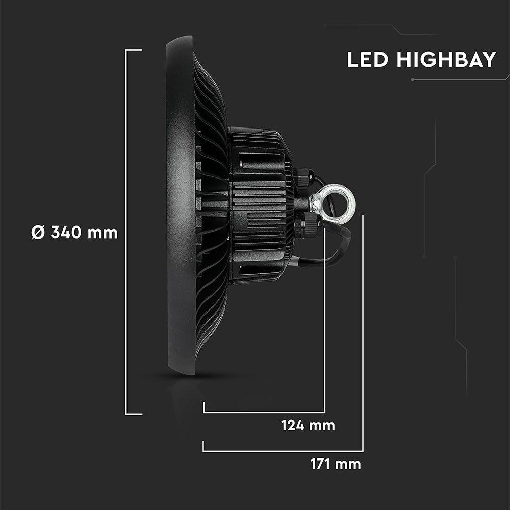 150W HIGHBAY( Zasilacz MEANWELL ), Chip SAMSUNG, Barwa:4000K, Kąt 90', 5 Lat gwarancji , VTAC, SKU 560