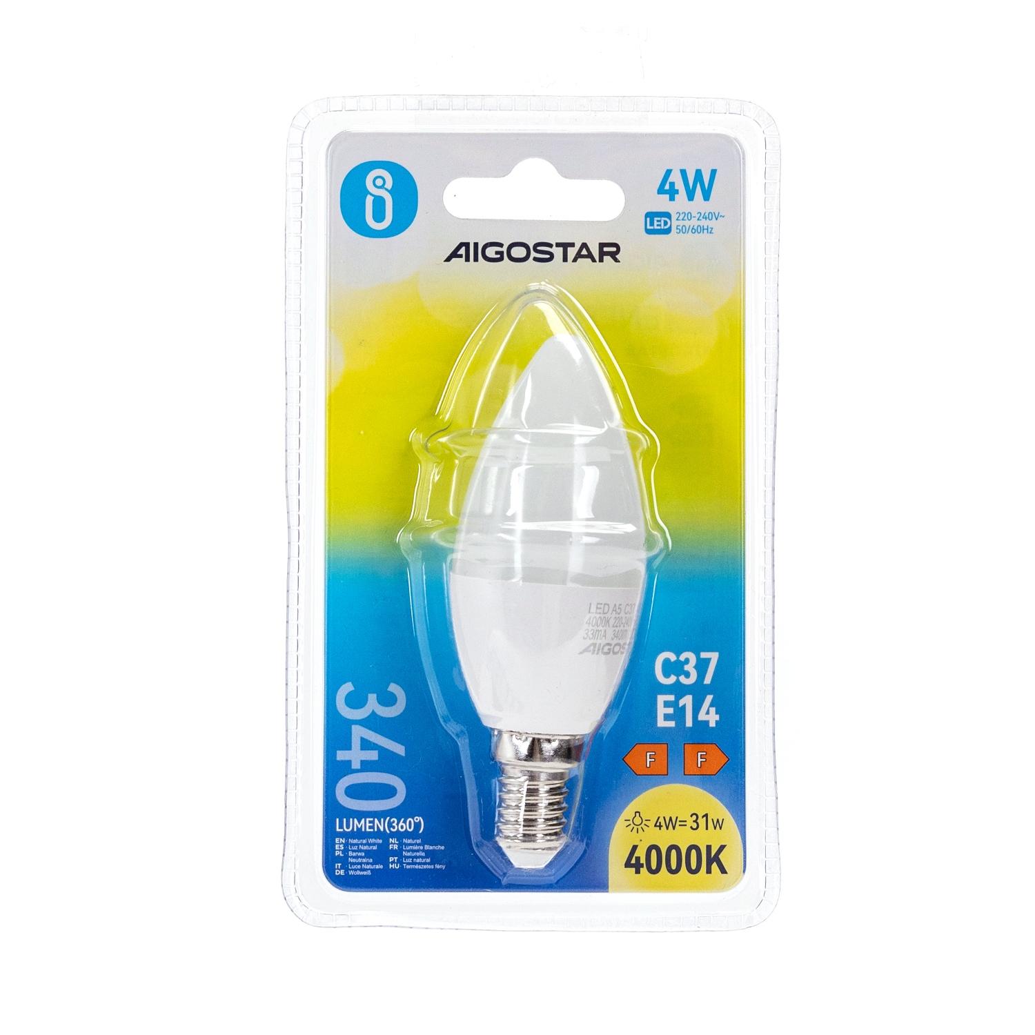 LED E14 4W C37