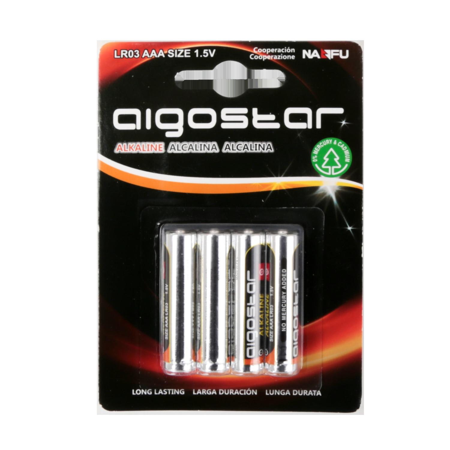 Alkaline battery LR03 AAA-4B 1.5V 4PCS