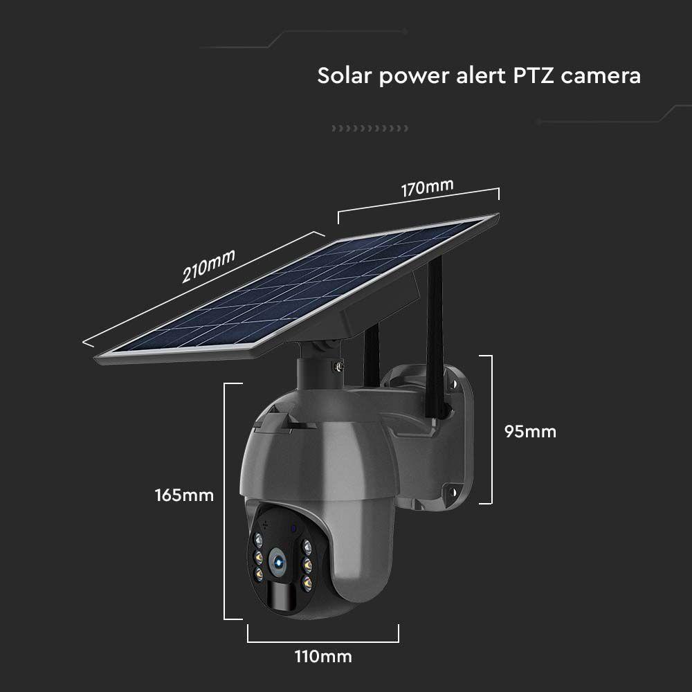 VT-11024-4G HD SMART SOLAR ENERGY PTZ CAMERA SENSOR BLACK BODY