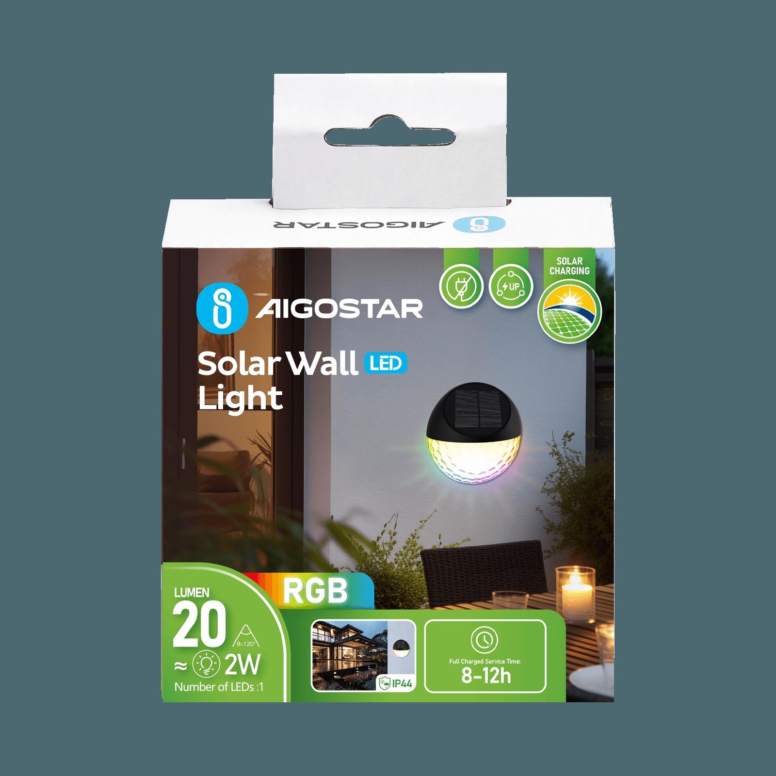 Solar wall lights 0.036W IP44