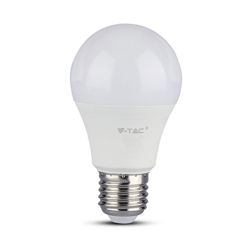 VT-1900 9W A60 LED PLASTIC BULB 6400K E27 3PCS/PACK